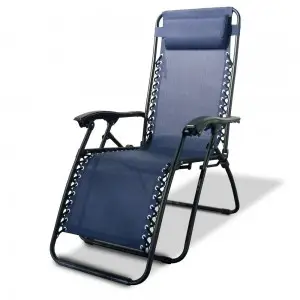 Kick back and relax in this comfortable camping folding chair. 
