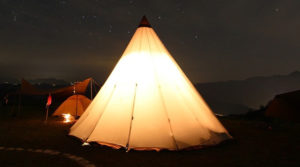 Tent lighting ideas camping